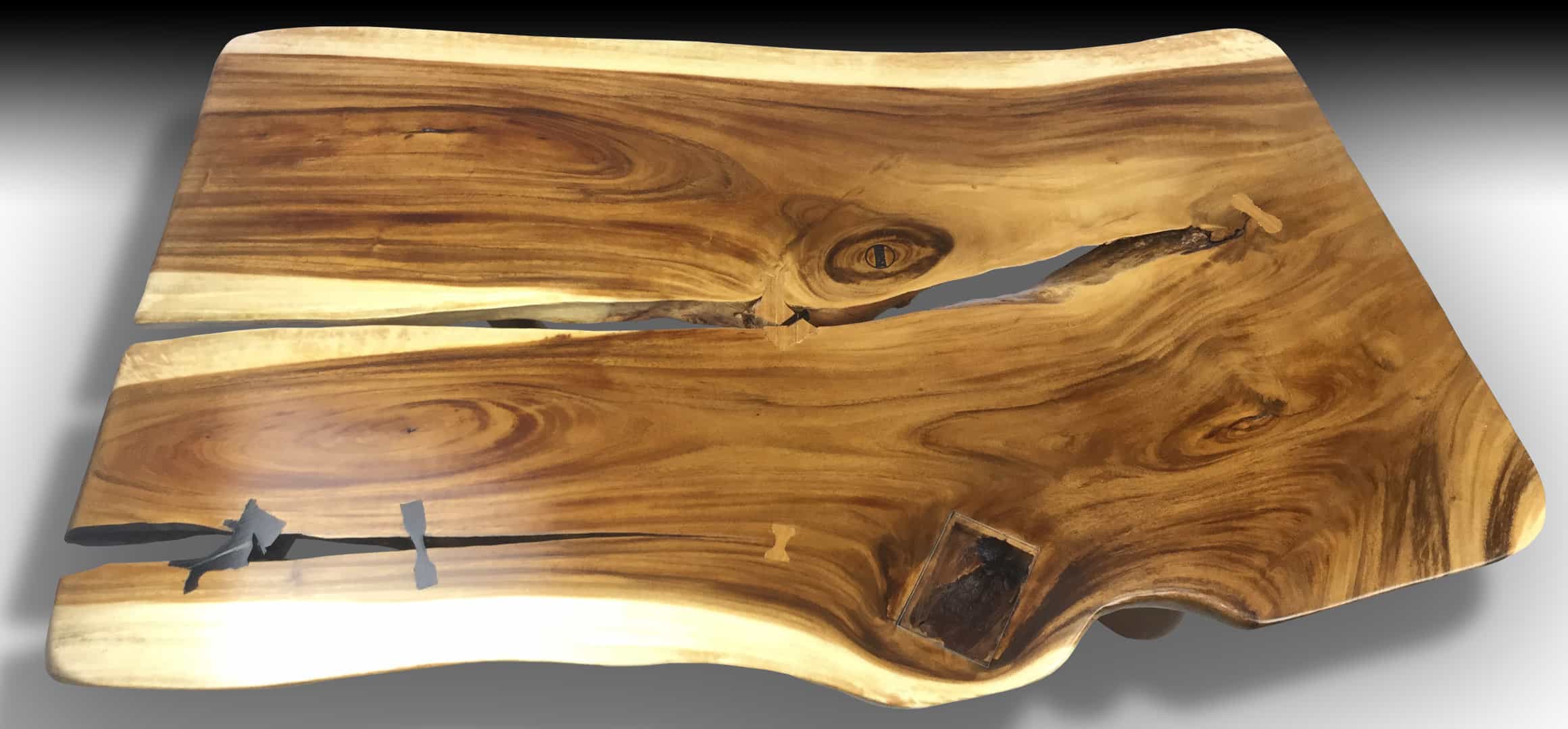 Canyon Live Edge Suarwood Coffee Table