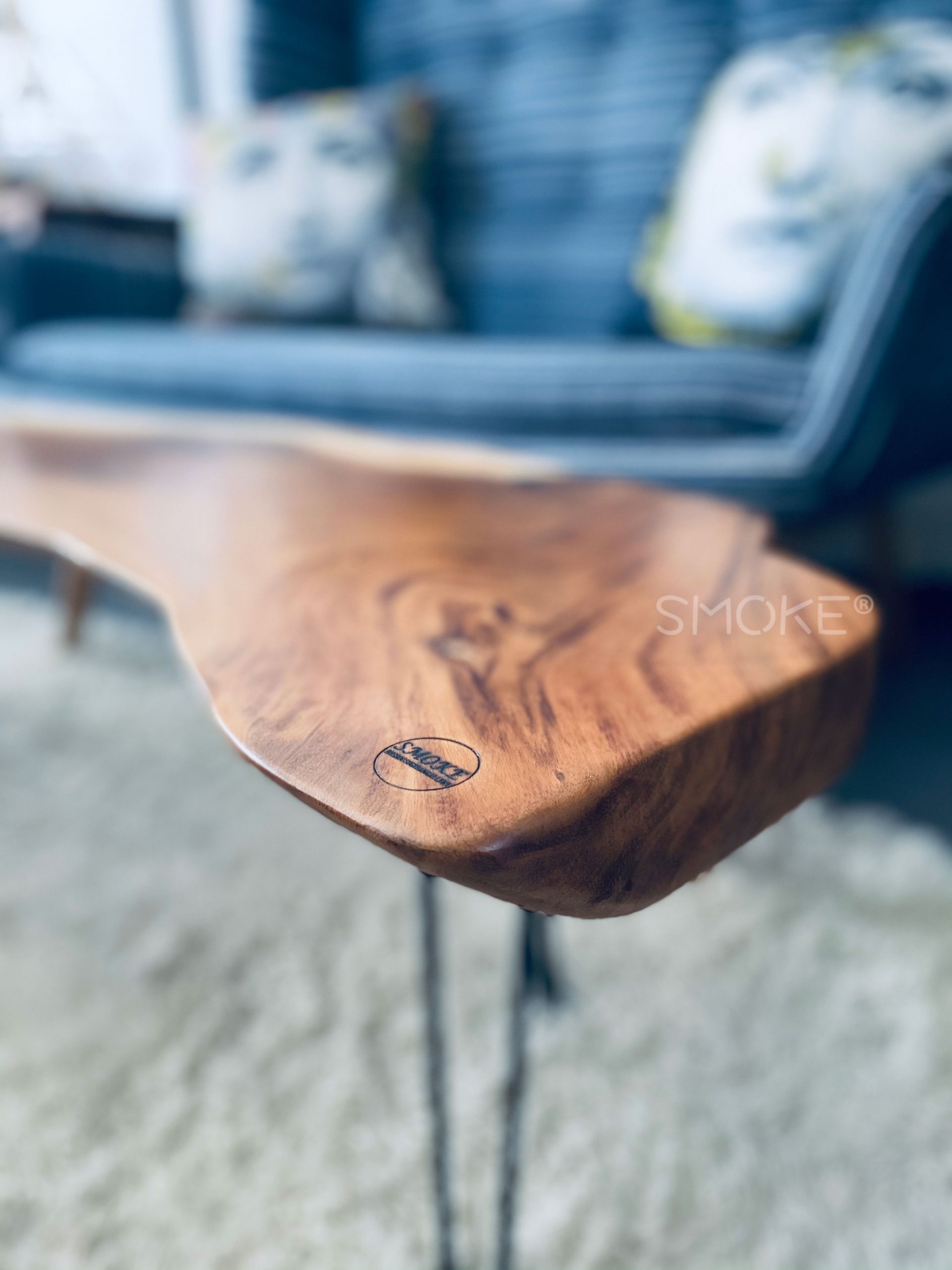 Live Edge Suar Wood Coffee Table
