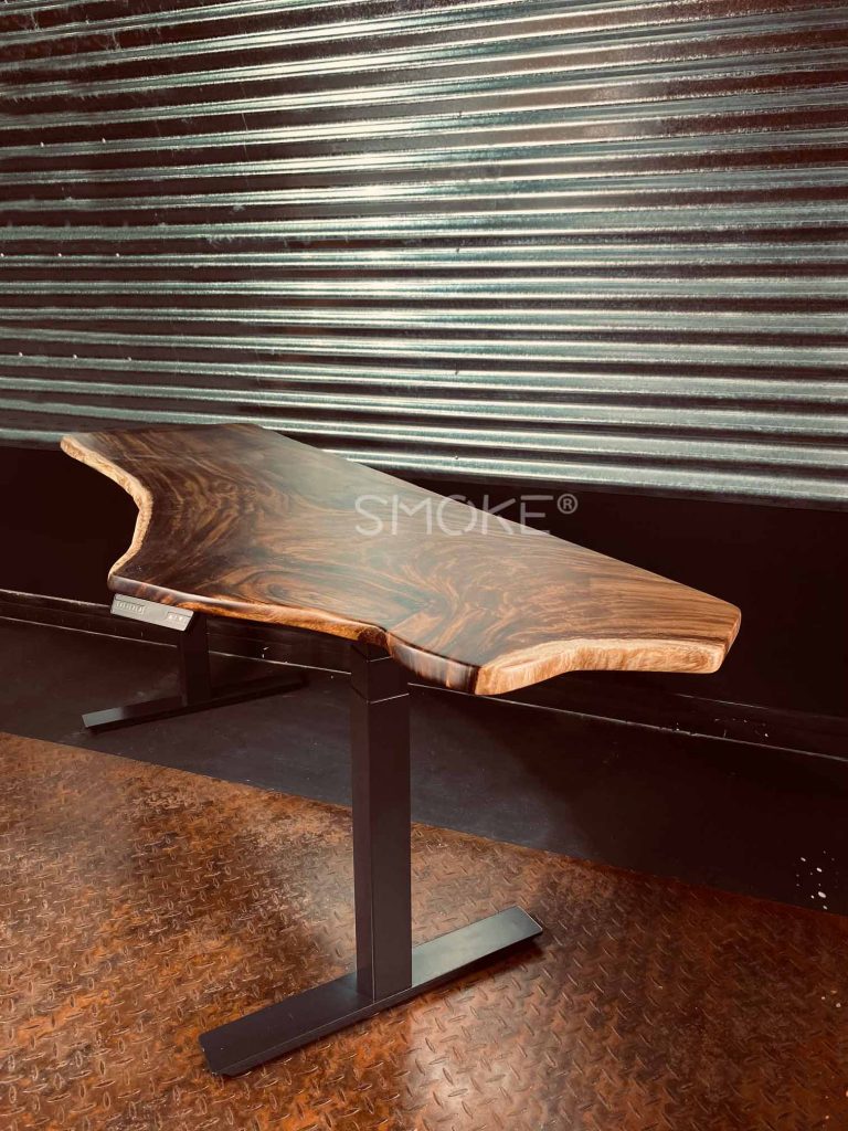Solid Wood Work Desk Singapore Corporate Live Edge Table Singapore